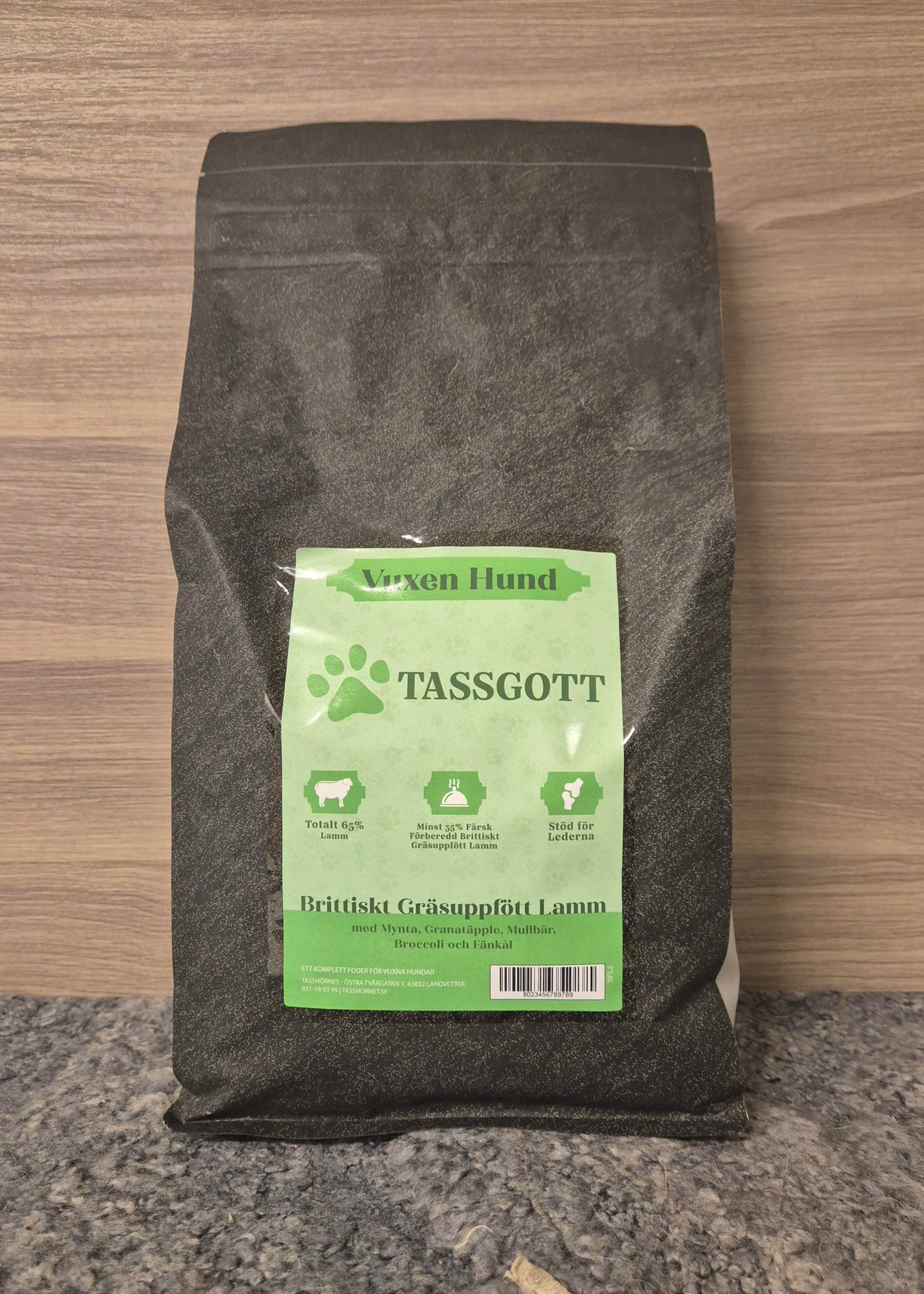 TASSGOTT BRITTISKT GRÄSUPPFÖTT LAMM 6KG