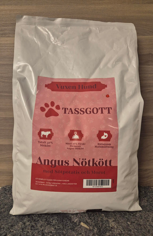 TASSGOTT ANGUS NÖTKÖTT 6KG