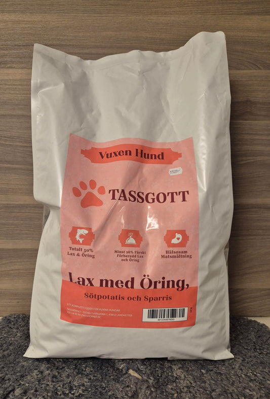 TASSGOTT LAX MED ÖRING 6KG
